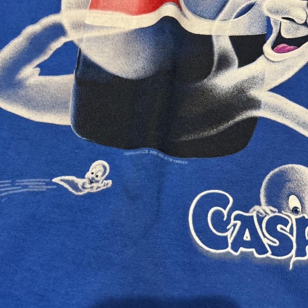 VINTAGE 90s Casper the Ghost Pepsi PROMO TEE - Large - Picture 4 of 8